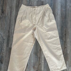 Dynamite Beige Cotton Trousers